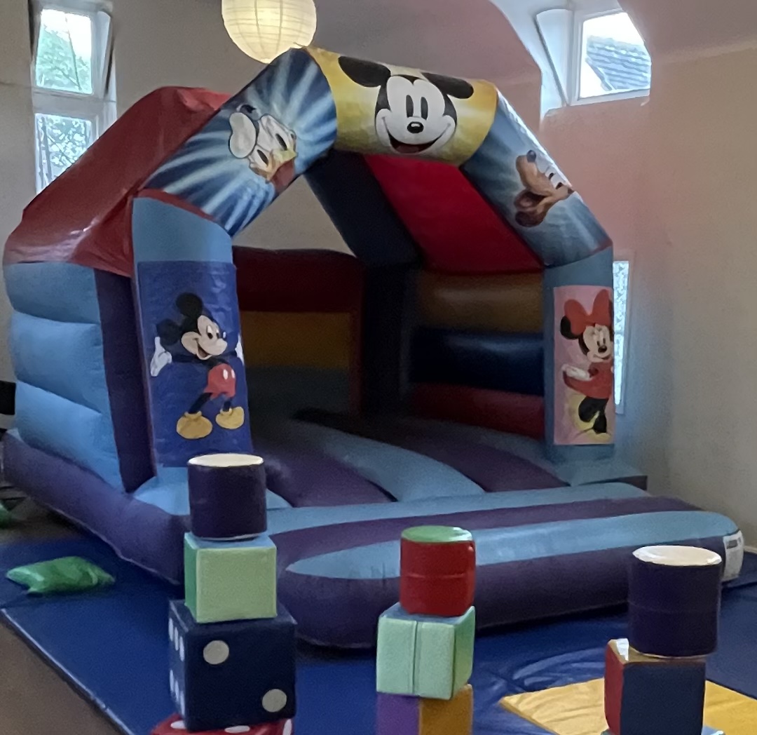 Mickey Mouse castle - Hire in Stevenage | C&O bouncy castle