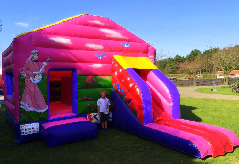 Princess Bounce & Slide combo (Indoor Hire only) Bouncy Castle Hire in Stroud, Gloucester
