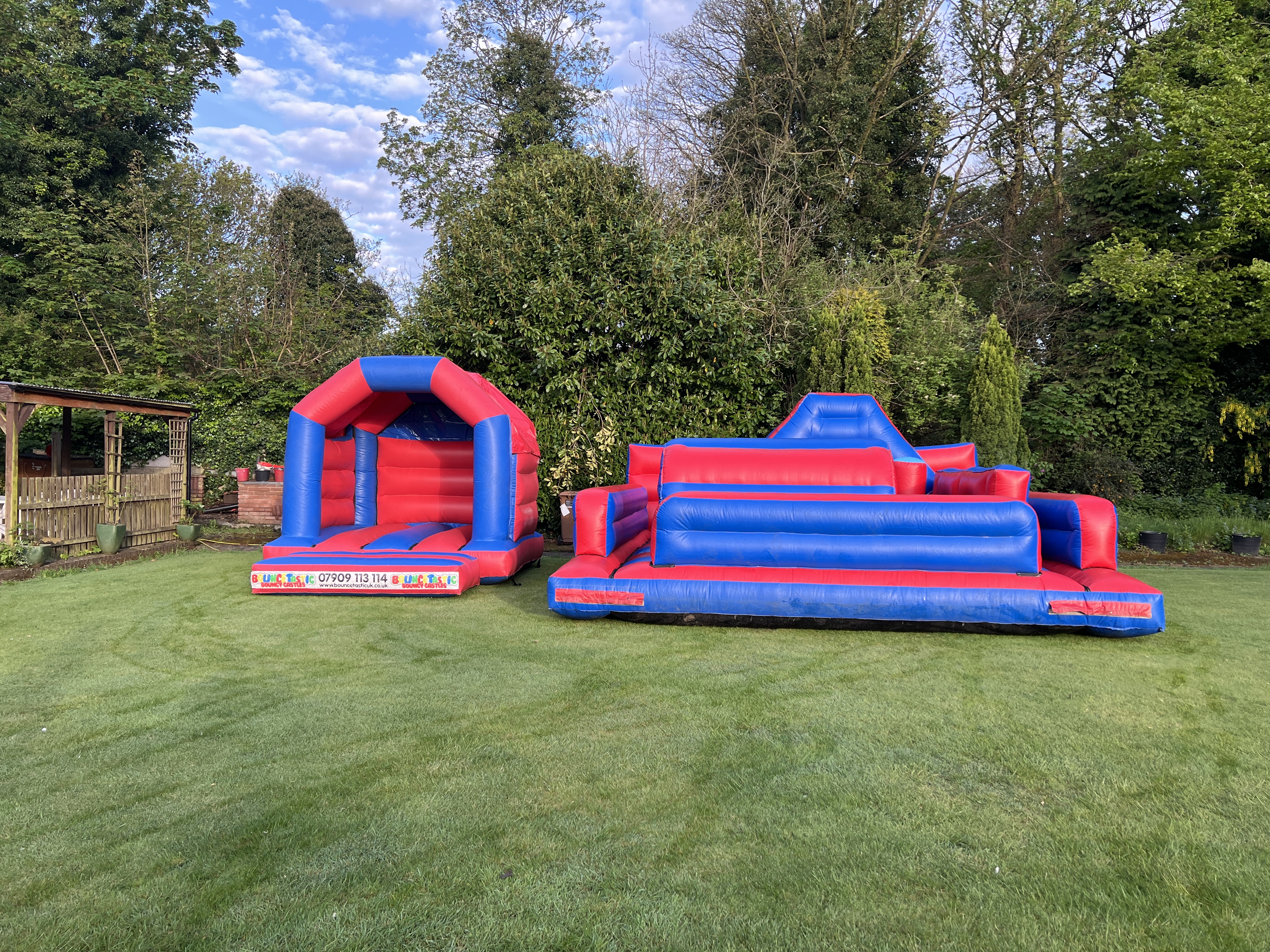 Multiplay Obstacle Course & Small Bouncy Castle Deal | Liverpool