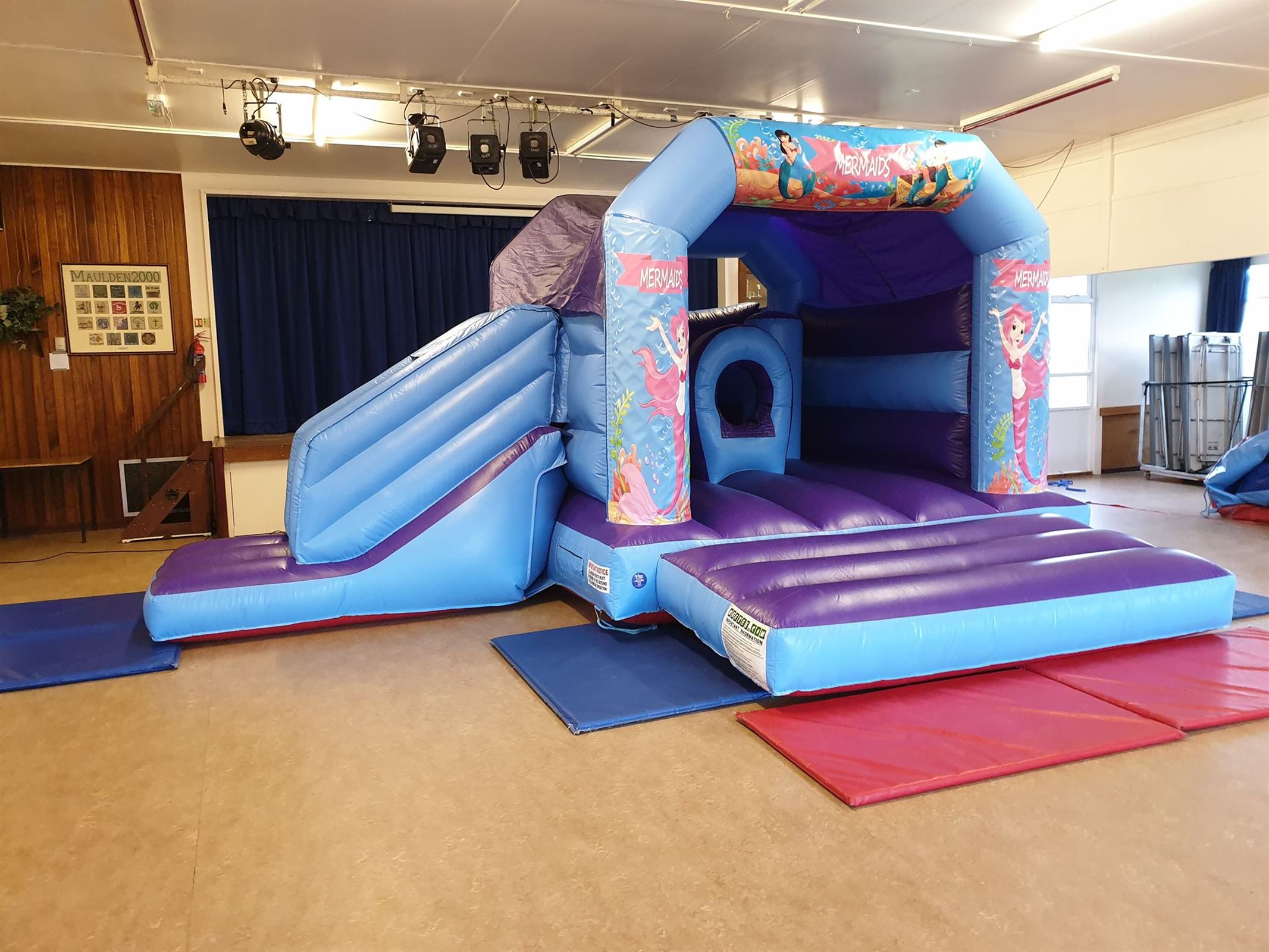 mermaid jumping castle hire