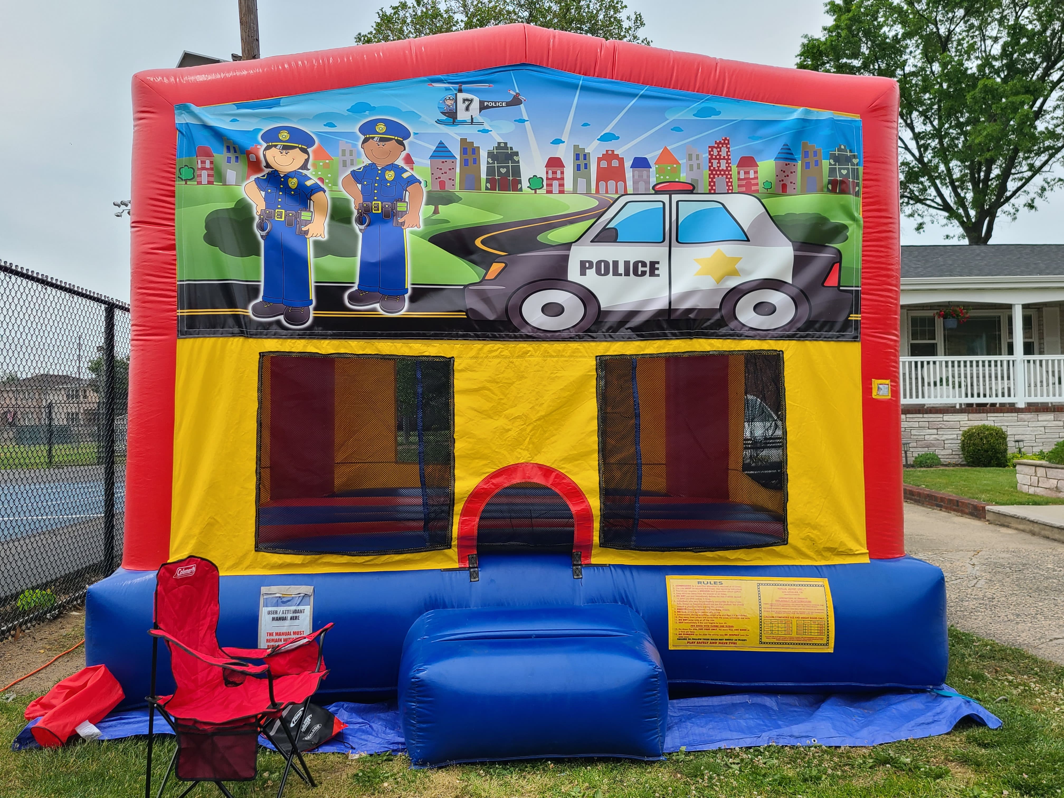 Modular Paw Patrol Bounce house rental in Bergen County New Jersey