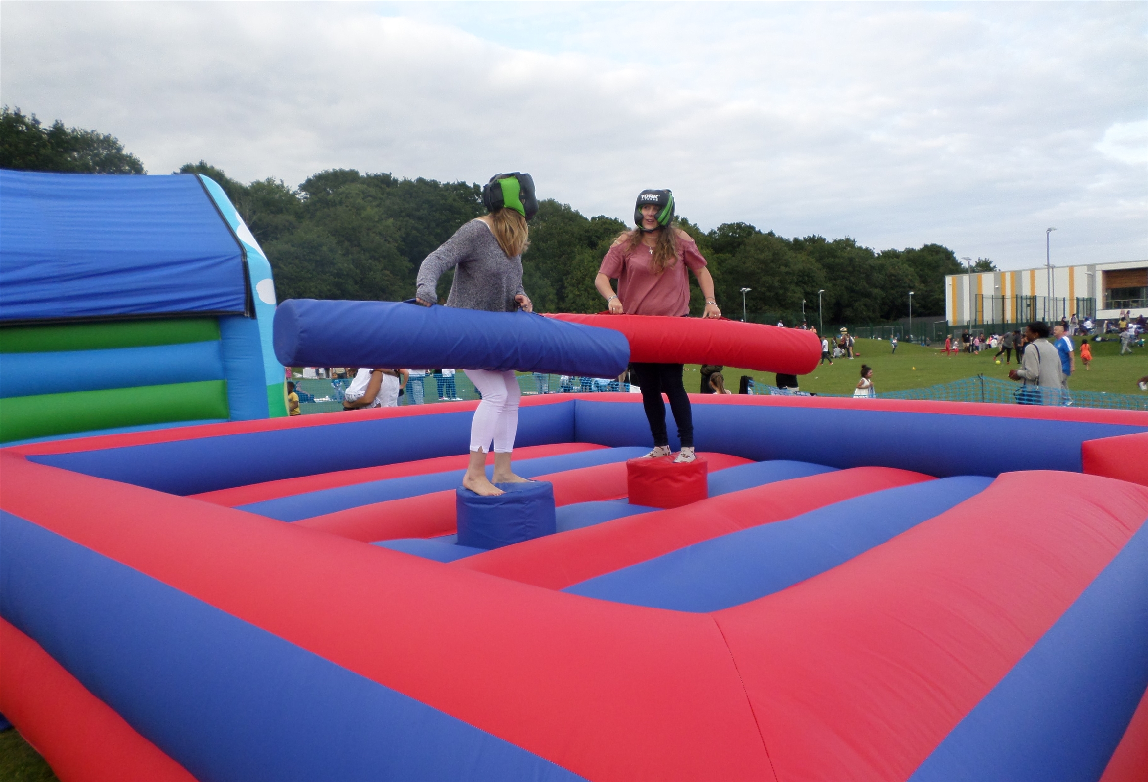 inflatable game hire