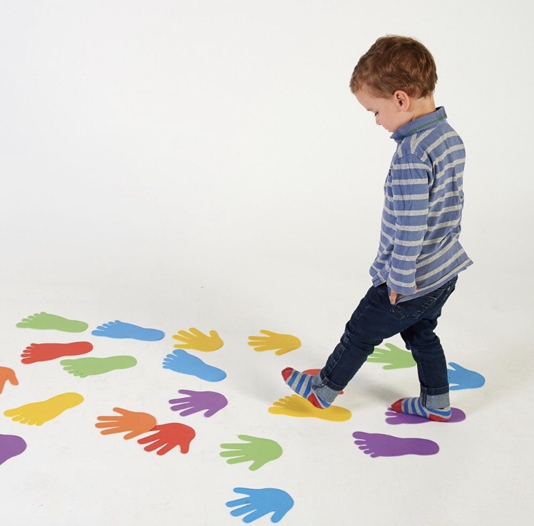 Hands And Feet Movement Markers - Free Sensory Toys 