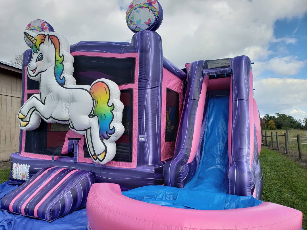 unicorn bouncy house