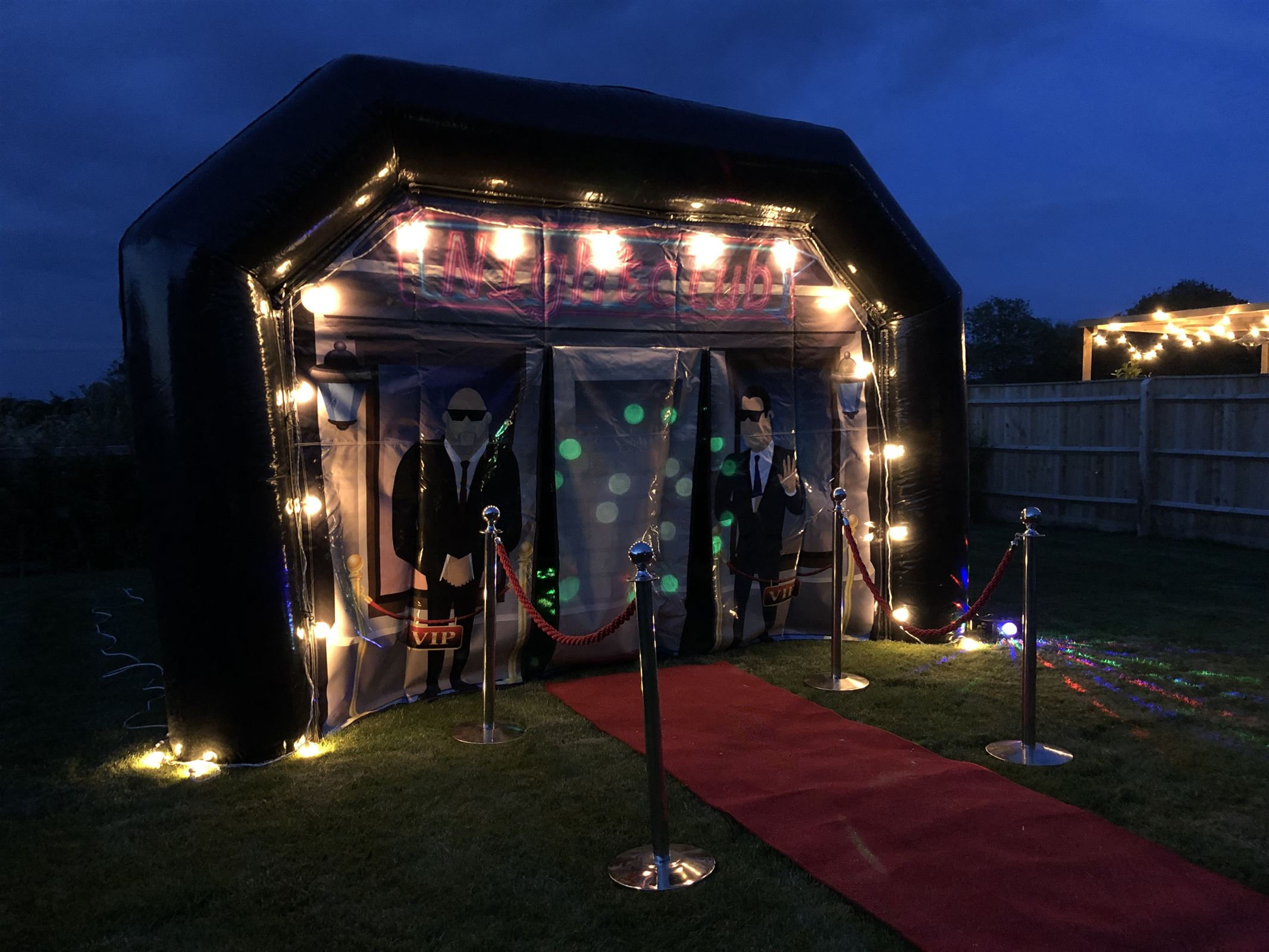 inflatable pop up bar hire