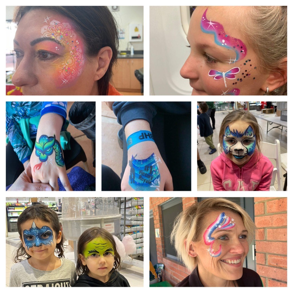 Face Painting Hourly Rate Bouncy Castle Hire in Wangara WA Perth