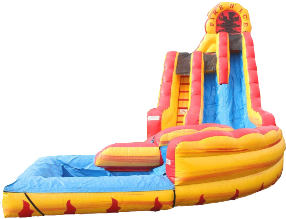 20 ft Fire N Ice Bounce House Rental in Claremore Owasso Broken Arrow