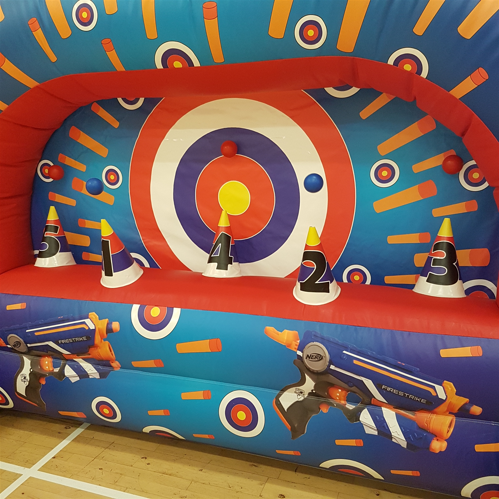 nerf inflatable mega target