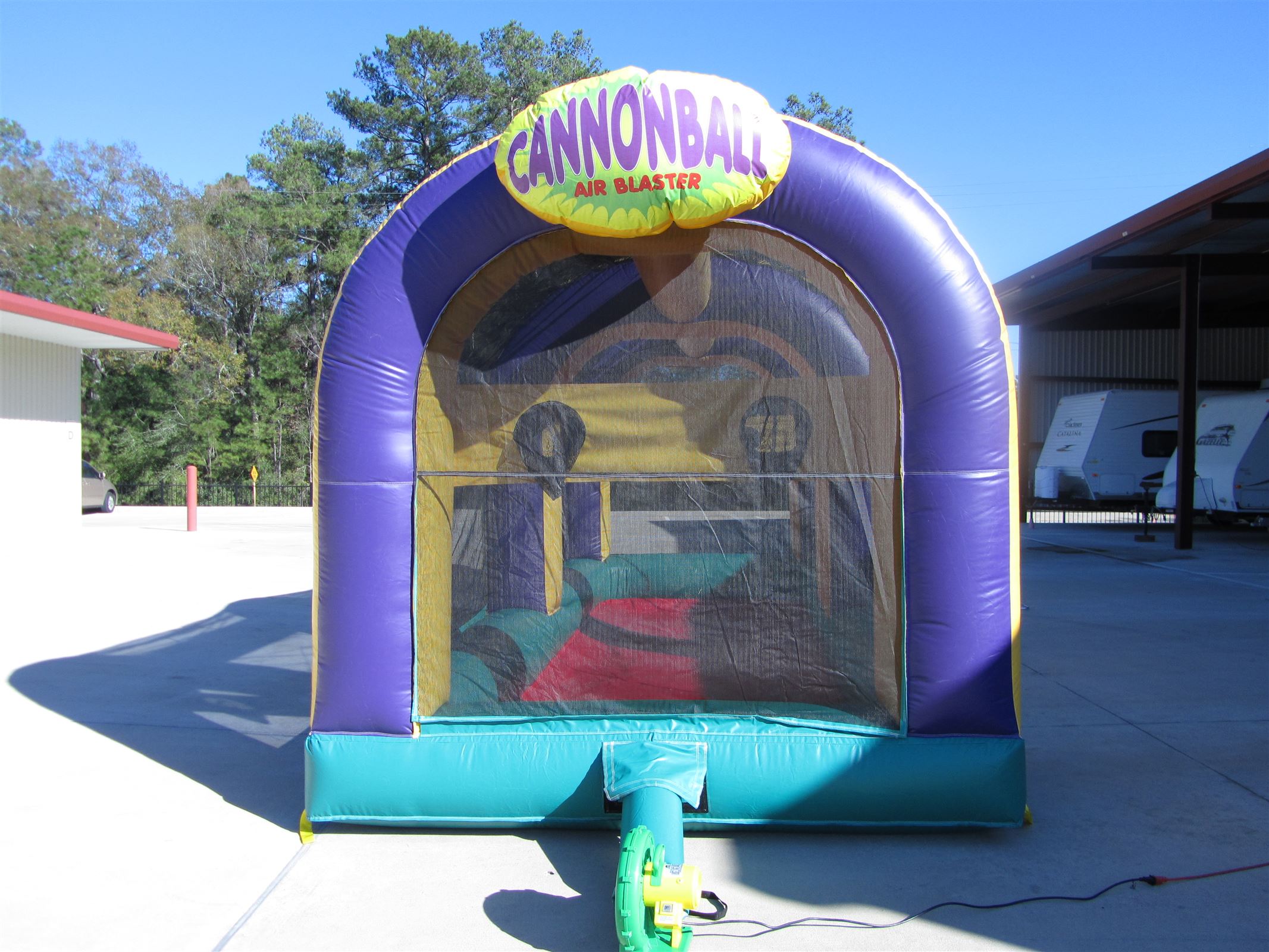 Cannonball Blaster Amusement Ride Hire in Perth