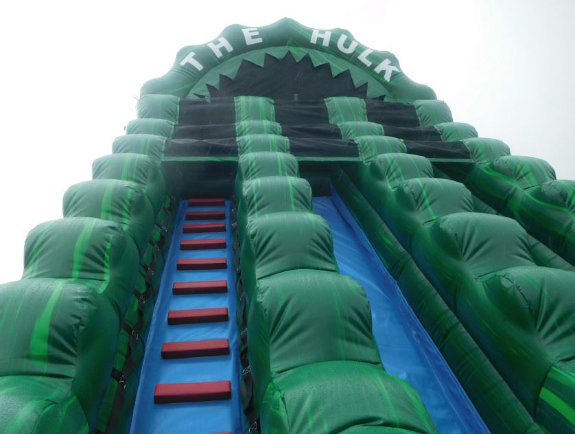 Hulk Water Slide (22T 55L 16W) Water Slides, Bounce Houses, Obstacle