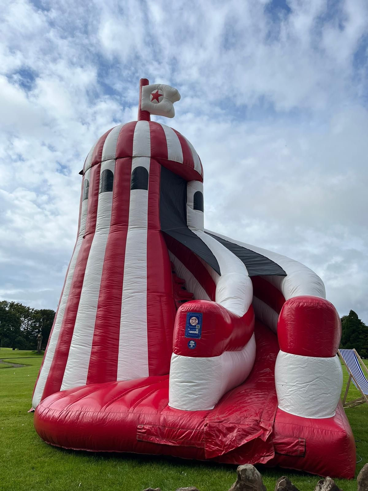 Inflatable Helter Skelter Best Bouncy Castle Hire service in Cumbria