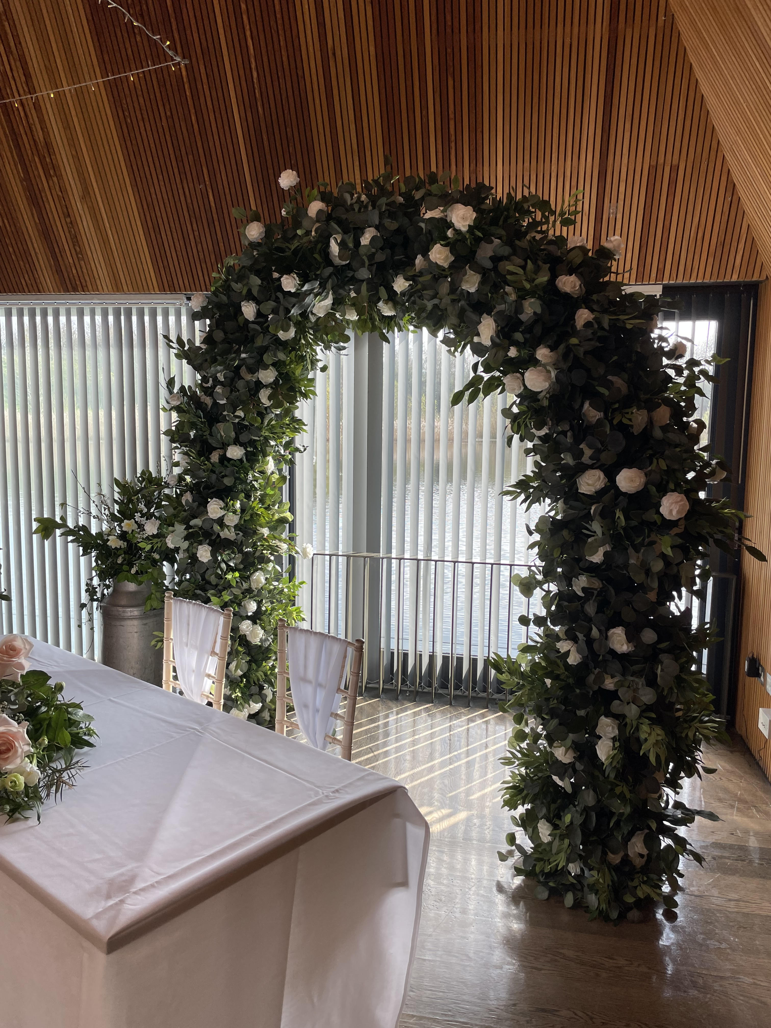 Floral Arch Best Hire service in Chorley S.J. Enterprises Chorley