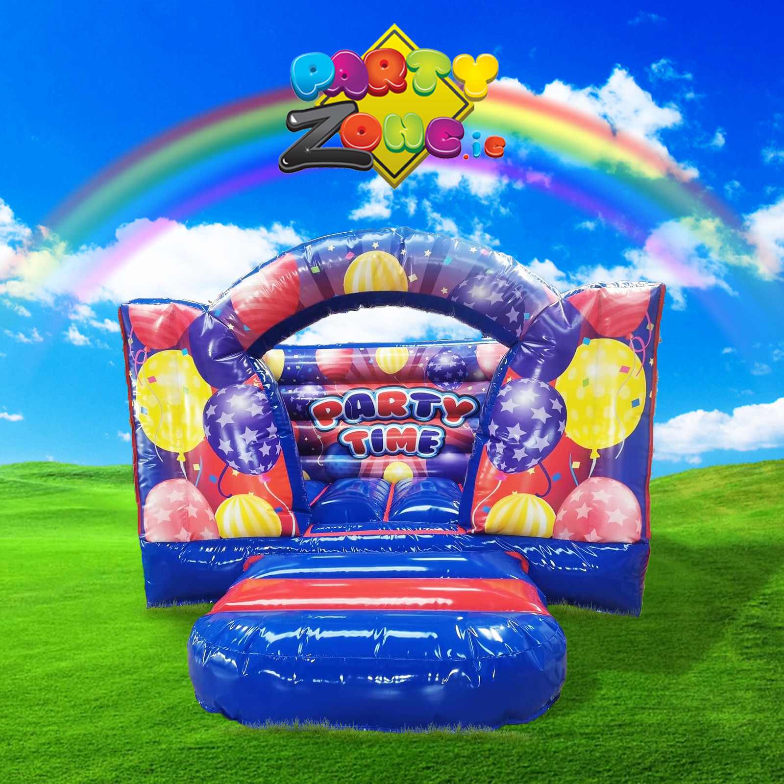 Red/Blue Partytime Softplay Package - Bouncy Castle Hire in Dublin