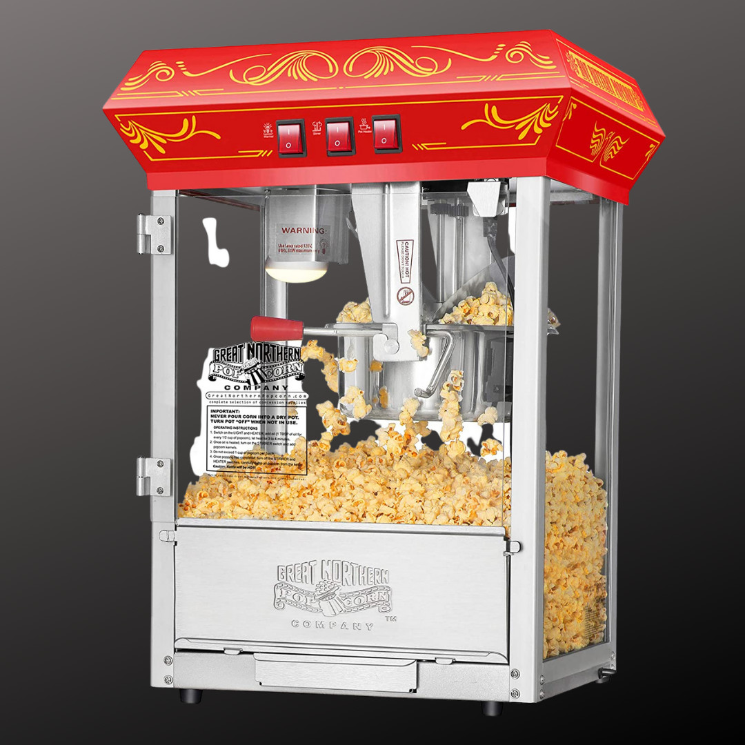 commercial popcorn machine rental