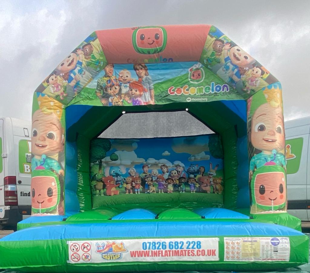 12x12FT Cocomelon Bouncy Castle - Bouncy Castle Hire in Liverpool ...