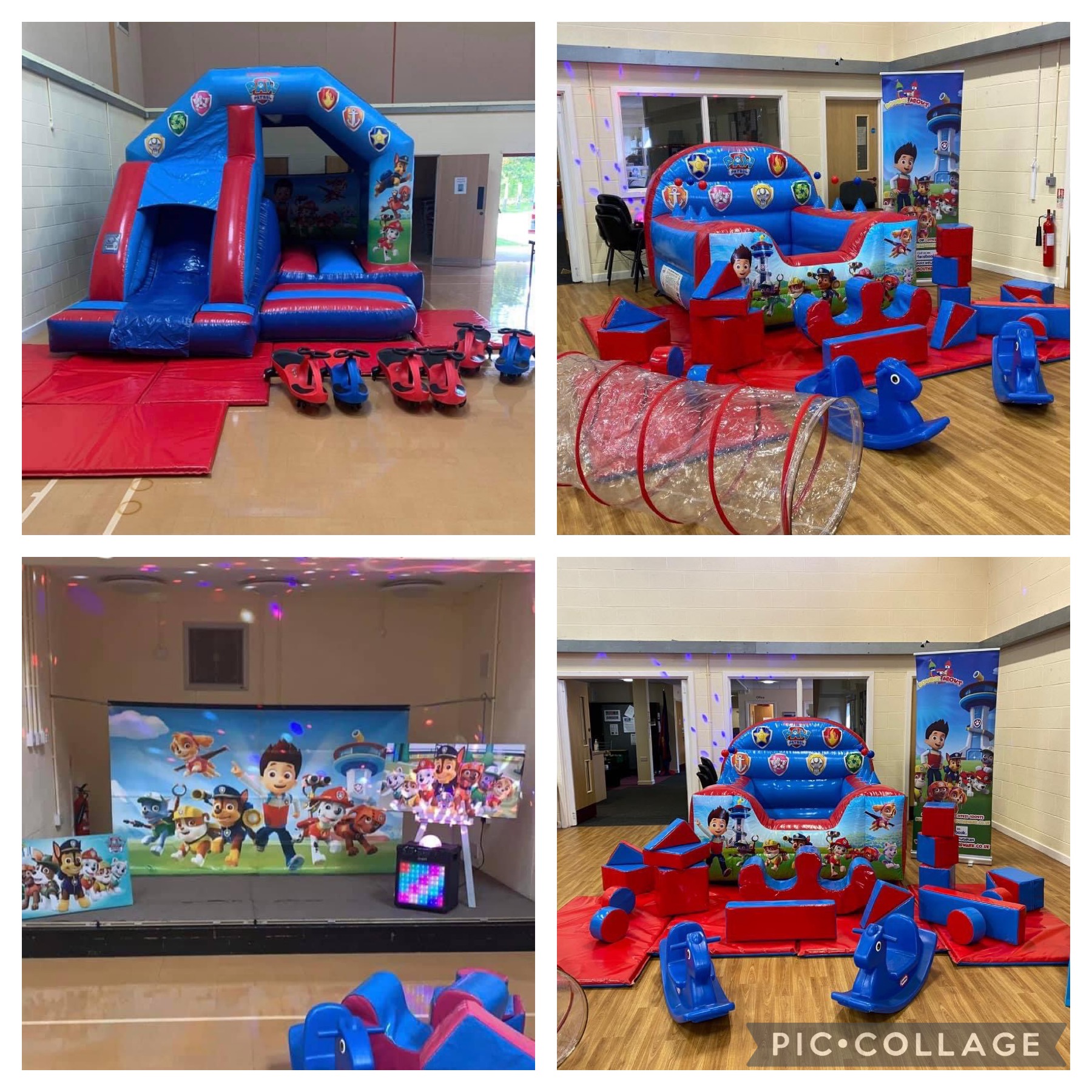 bouncy castle and soft play hire