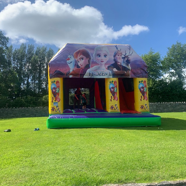 Frozen Combi Bouncy Castle and Marquee hire in Clare, Limerick and
