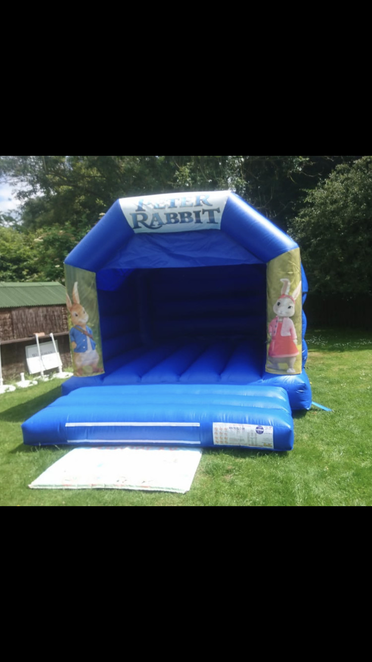 peter rabbit bouncy castle hire