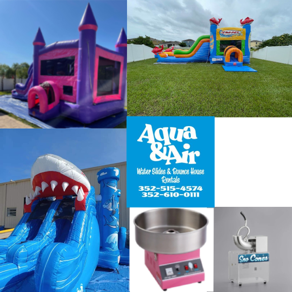 Packages Deals Best Waterslides, Bounce House's, Combo's, Tables and