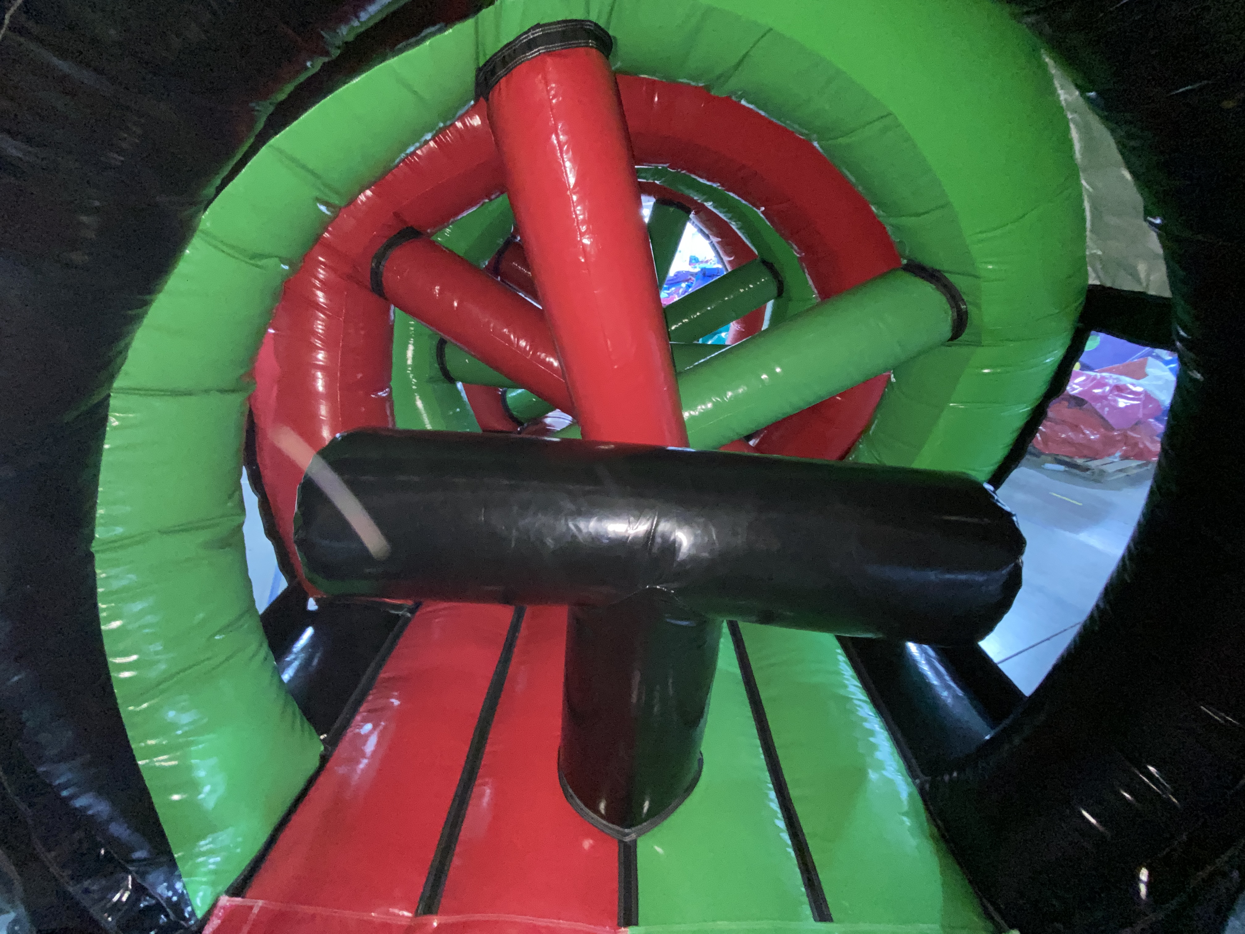 45ft Spiro Fun Run - SuperBounce Bouncy Castle & Marquee Hire Louth in ...