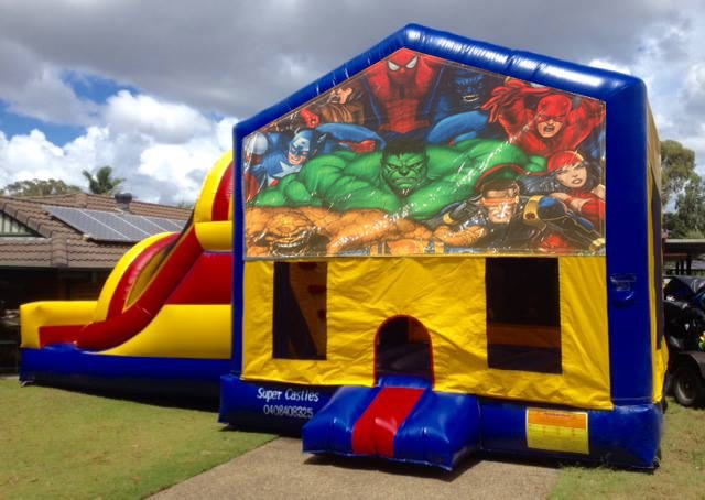 backyard heroes jumping castle