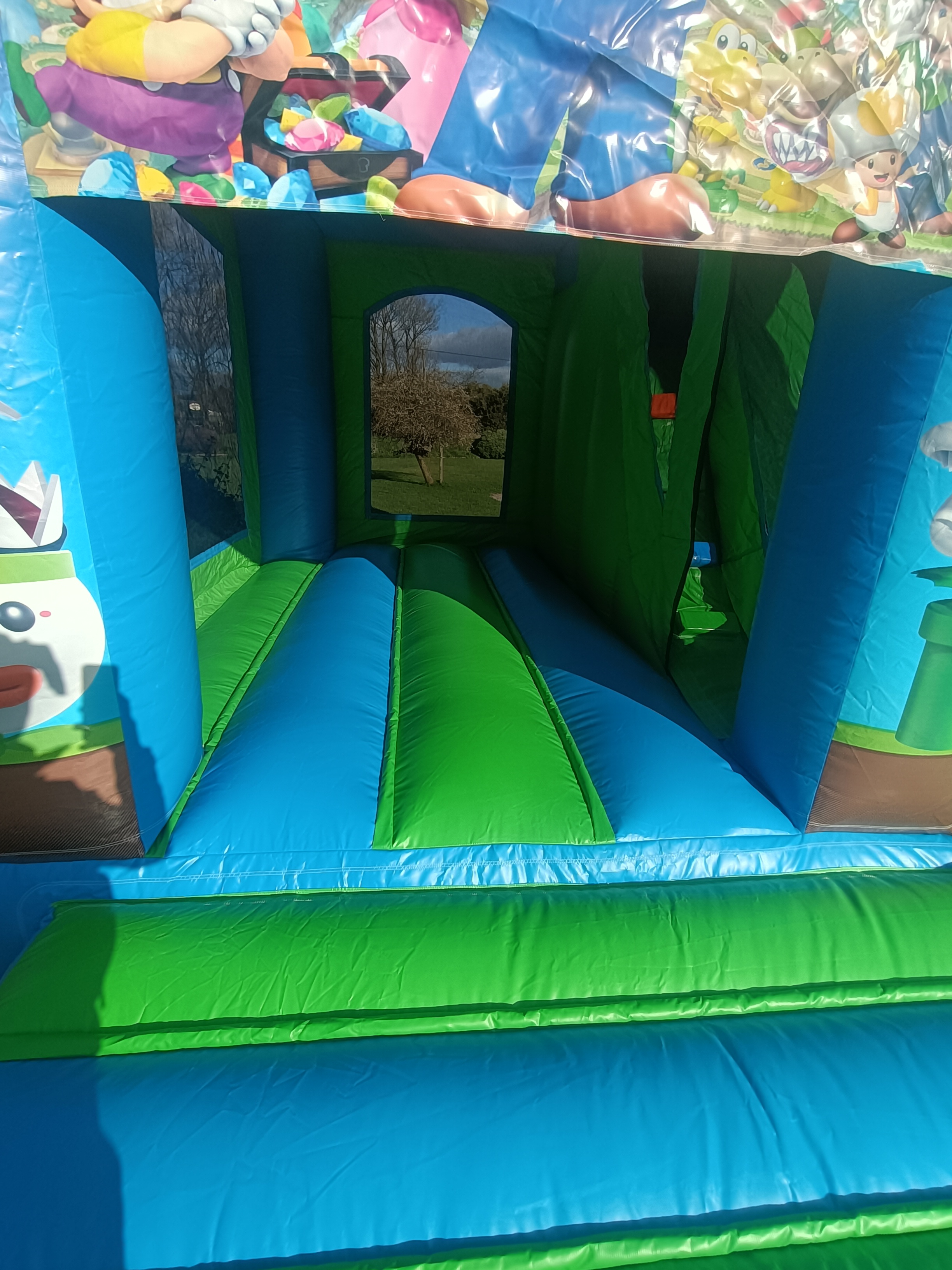 Super Mario Bounce & Slide Bouncy Castle Hire | County Cork