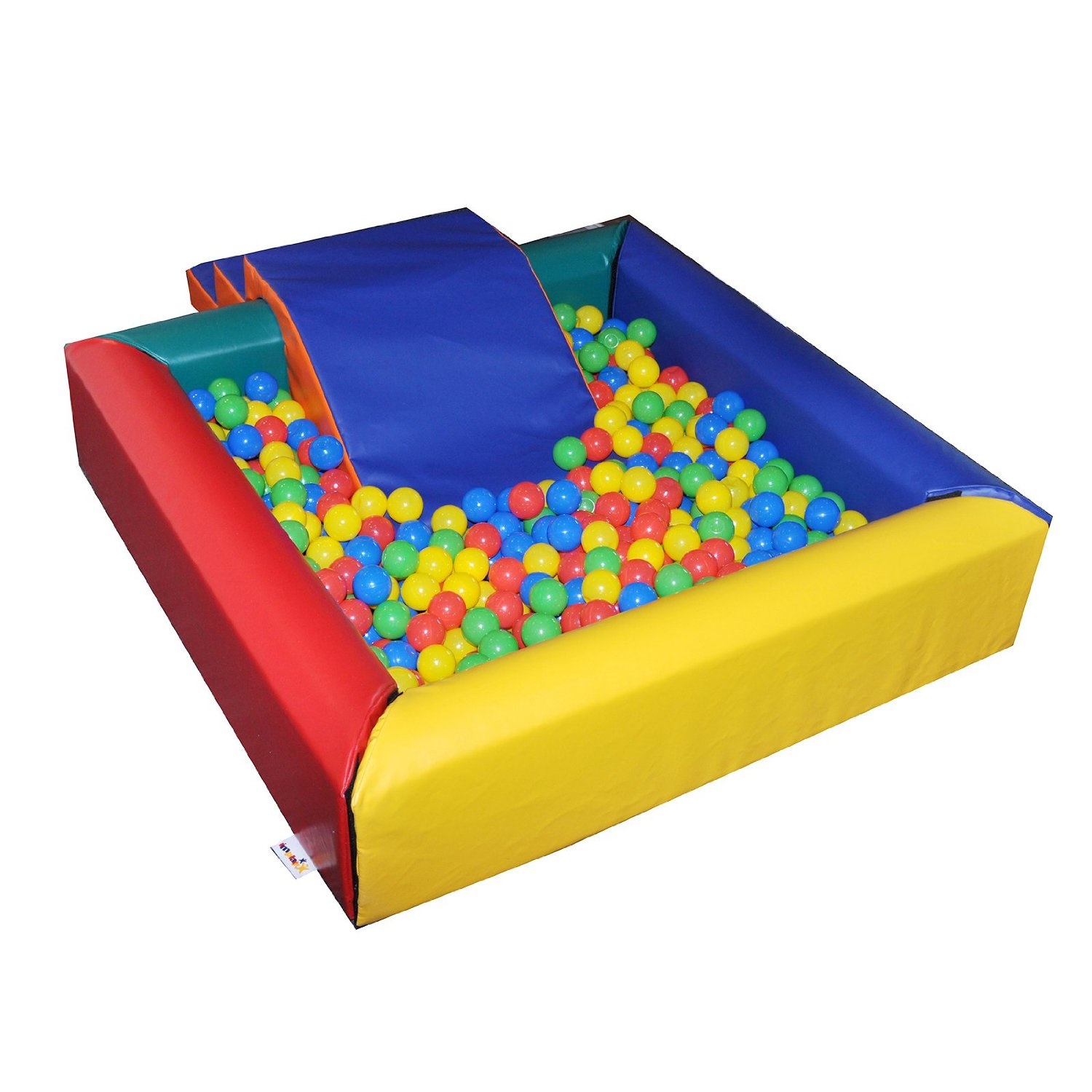 Ball Pool with Steps and Slide Bouncy Castle Hire, Soft Play Hire in