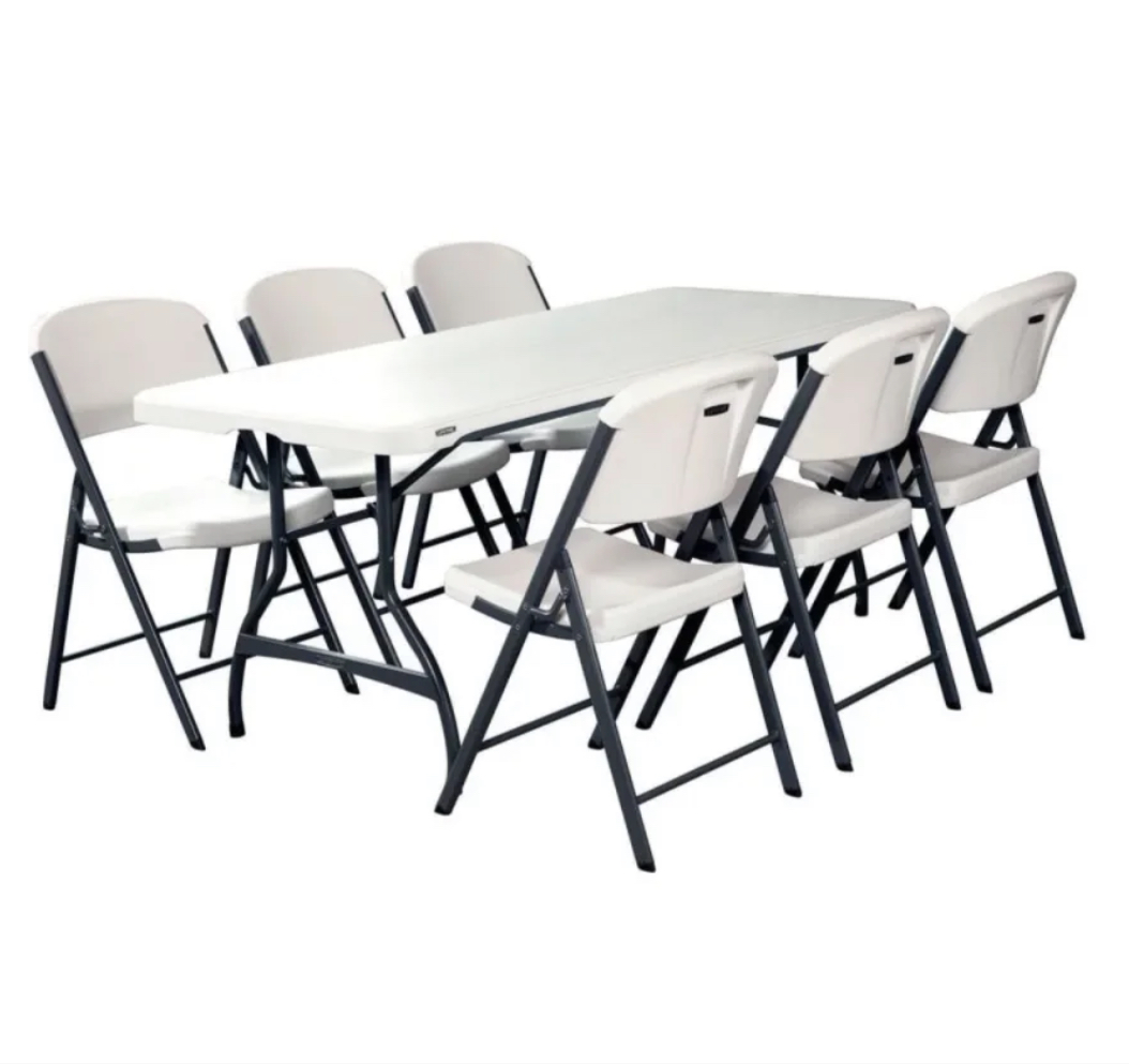 Table chair hire near me sale