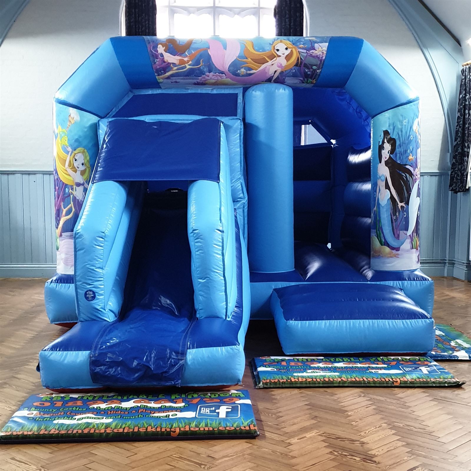 mermaid jumping castle hire