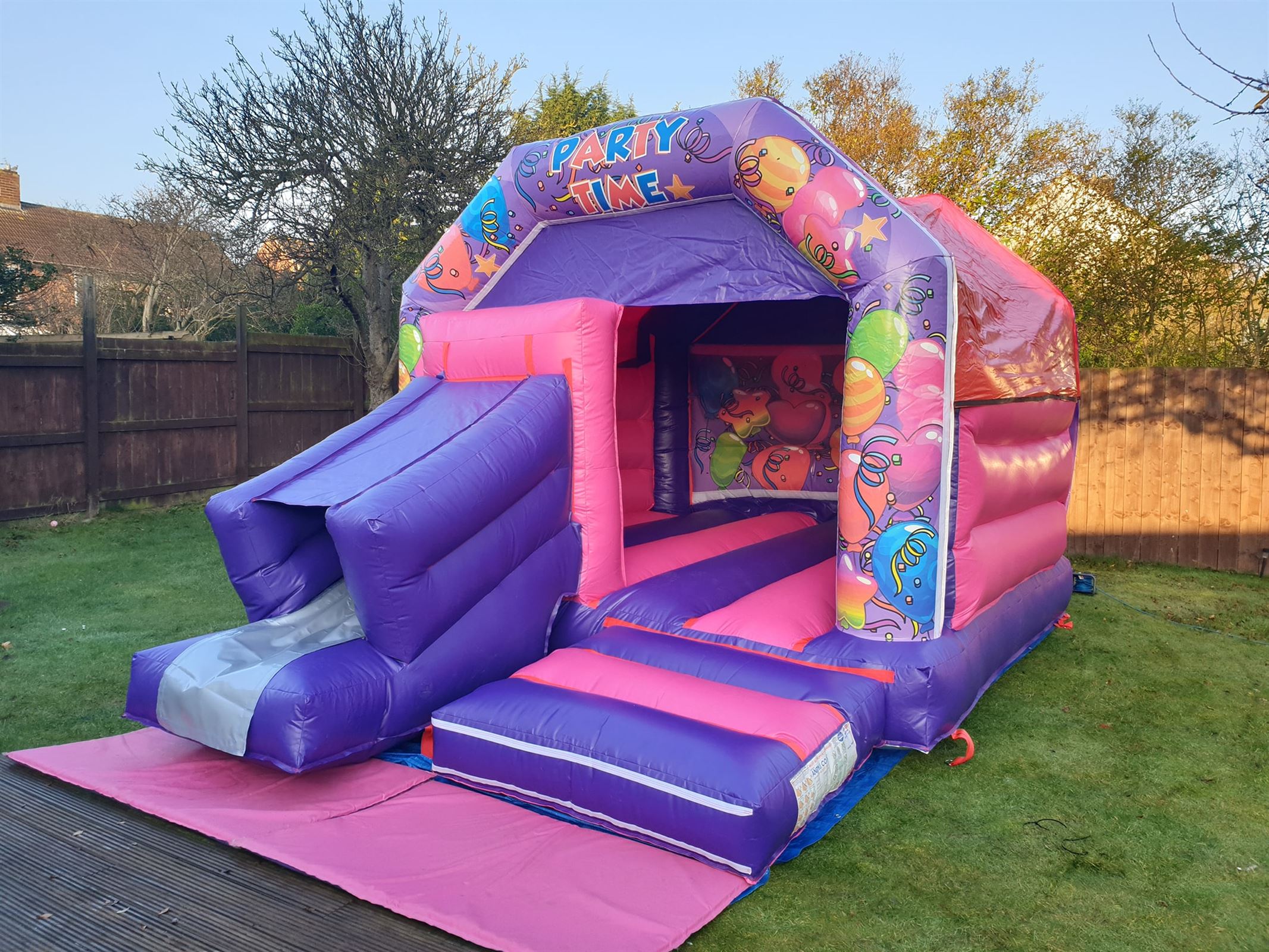 hot tub and bouncy castle hire