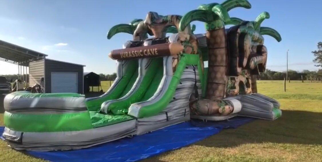Jr Inflatable Cave Jurassic Cave - Inflatable Rentals in Plant City, Lakeland, Valrico ...