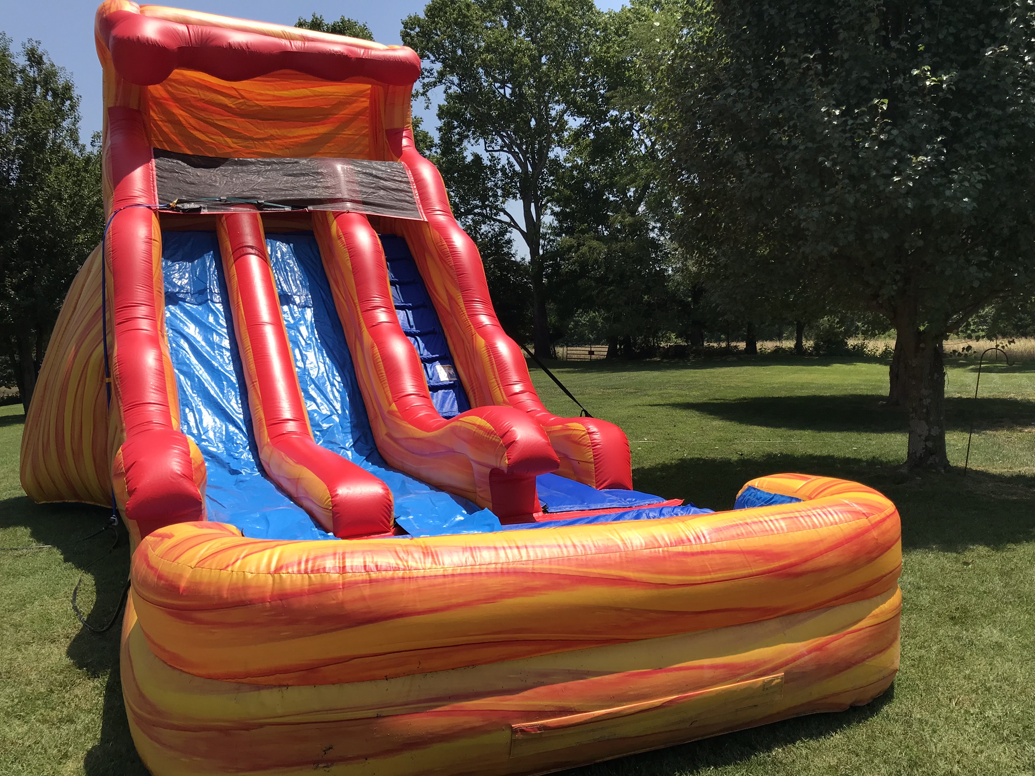 water slide bounce houses