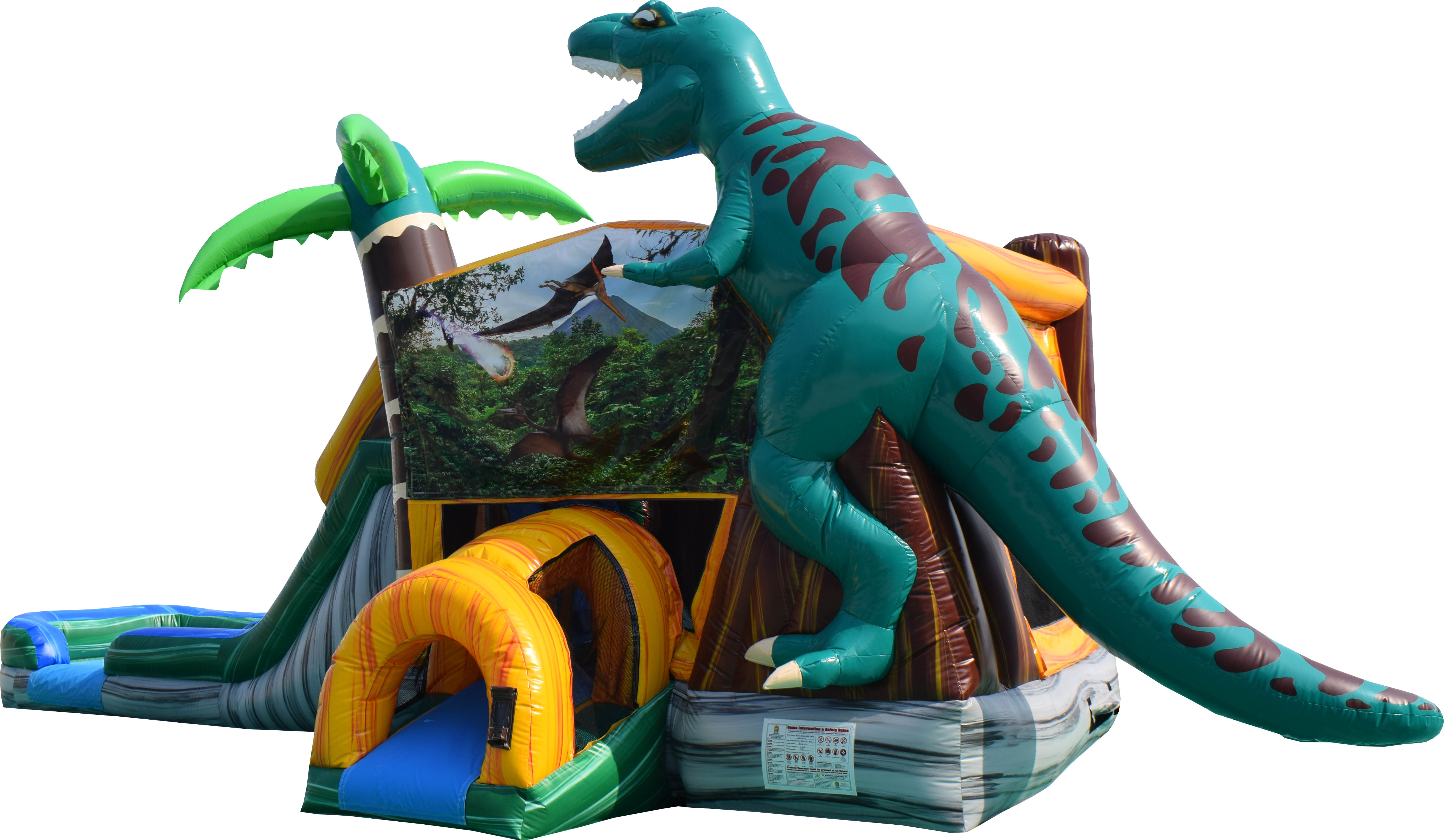 Jurassic Dino water slide rental