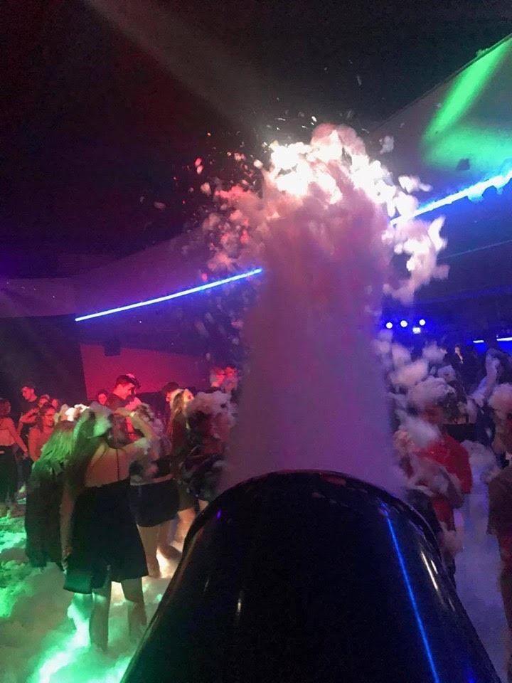Foam Cannon Hire Happy Days Events 5 Star Reviews