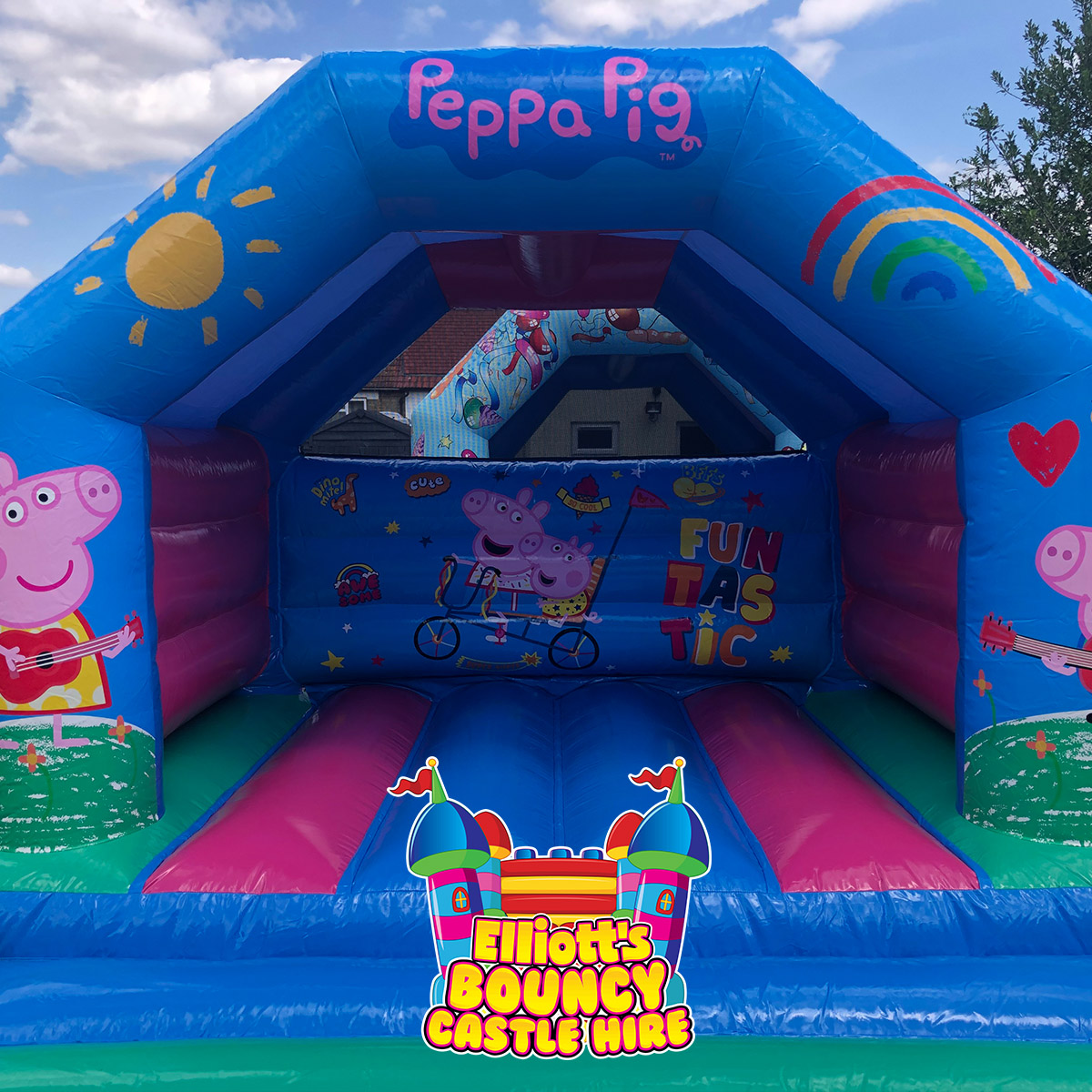 peppa pig bouncy castle hire