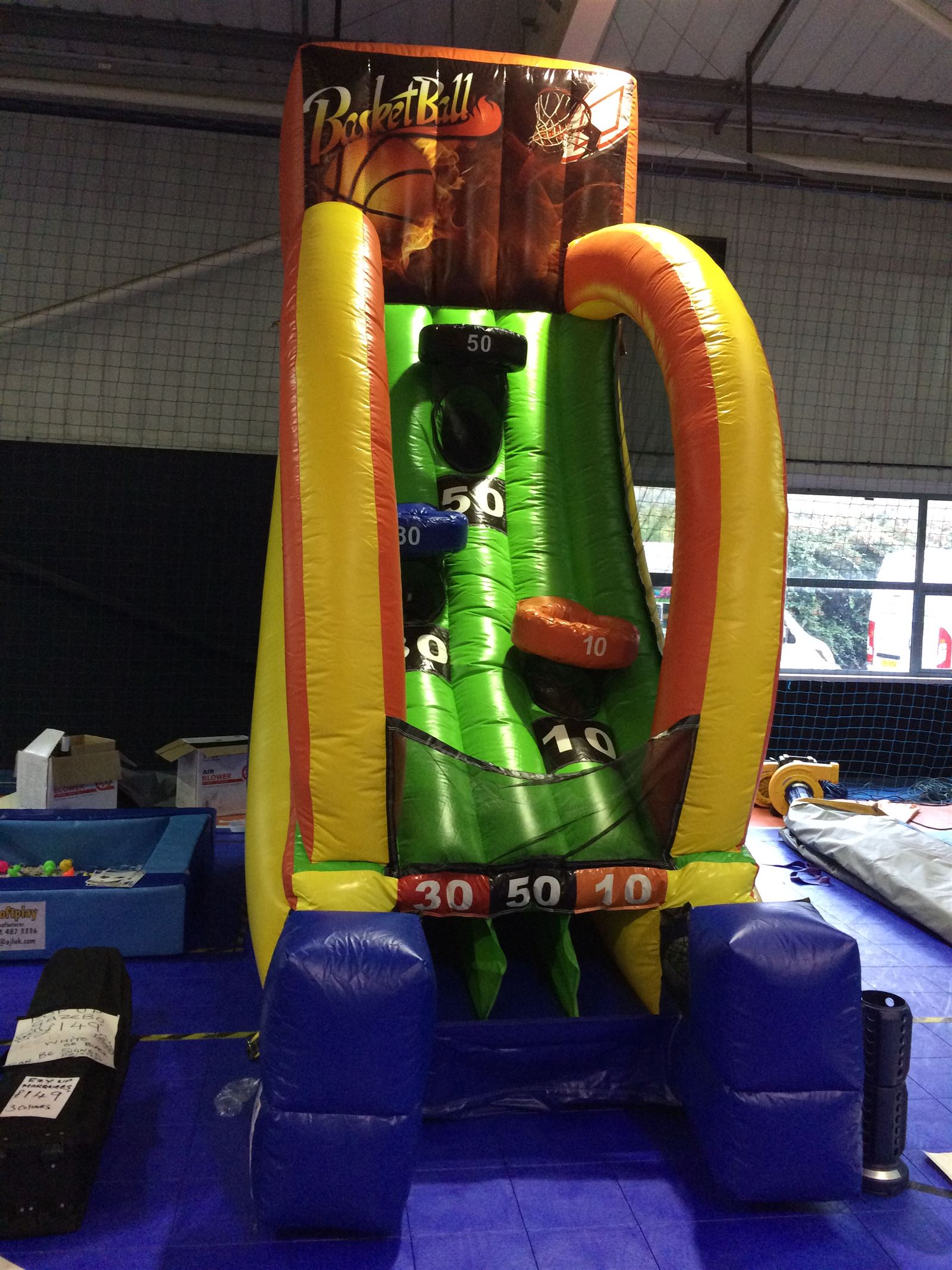 Inflatable basketball Bouncy Castle Hire in Essex, Hertfordshire and