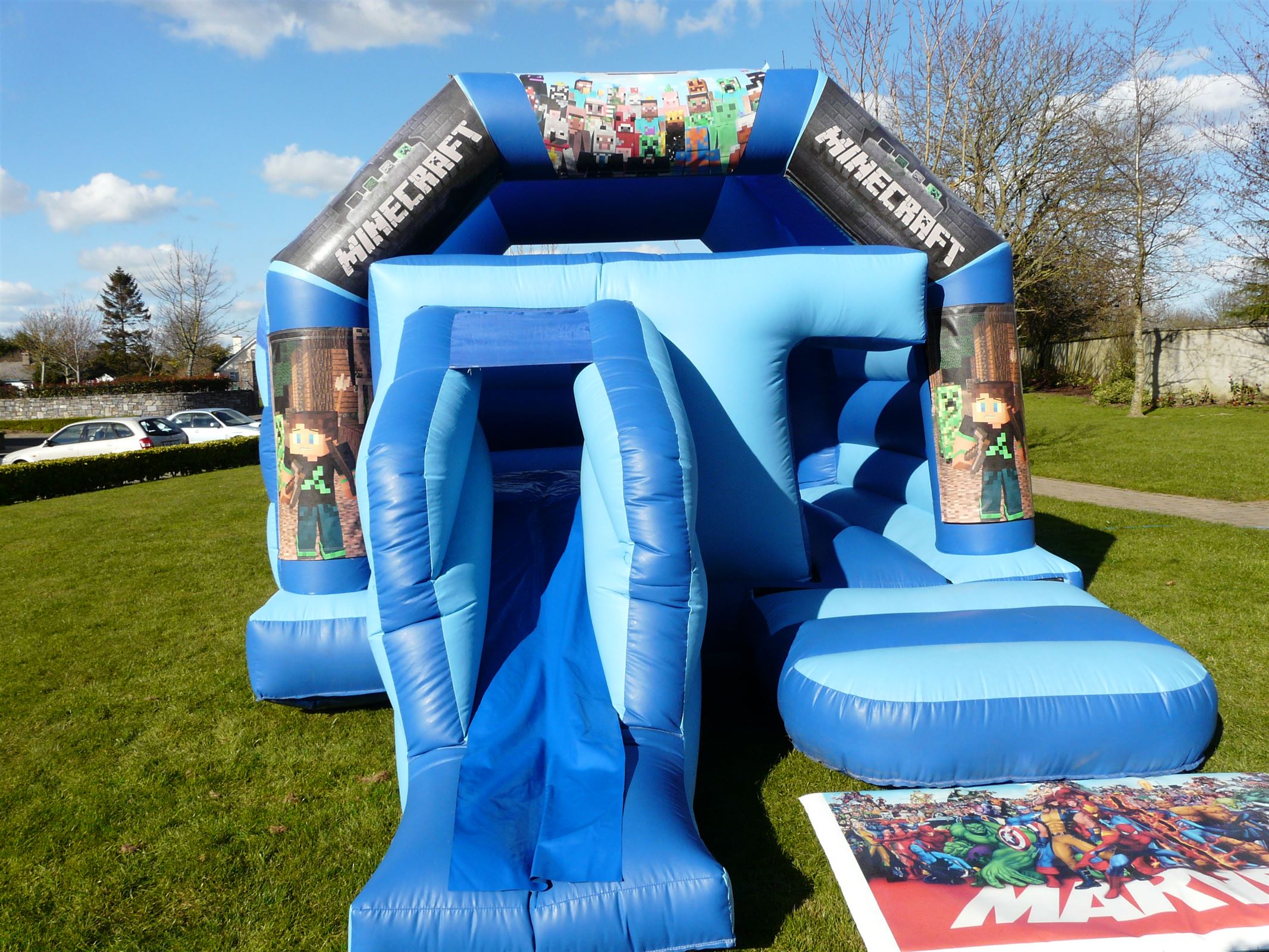 minecraft bouncy castle