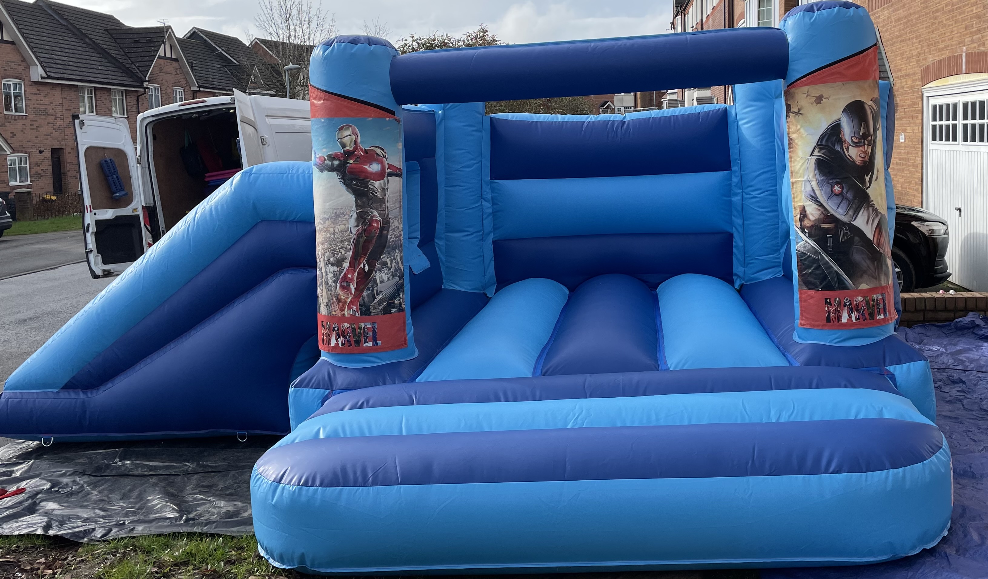 Slide Combi Bouncy Castle Hire West Midlands