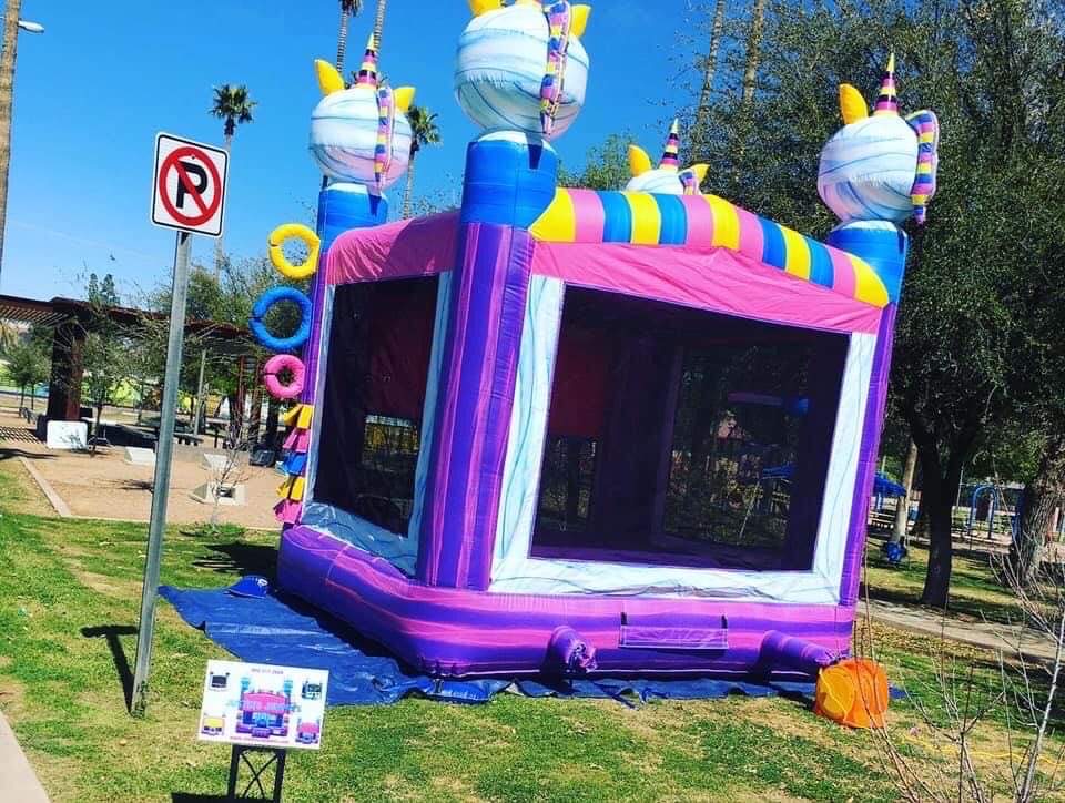 unicorn bouncy house