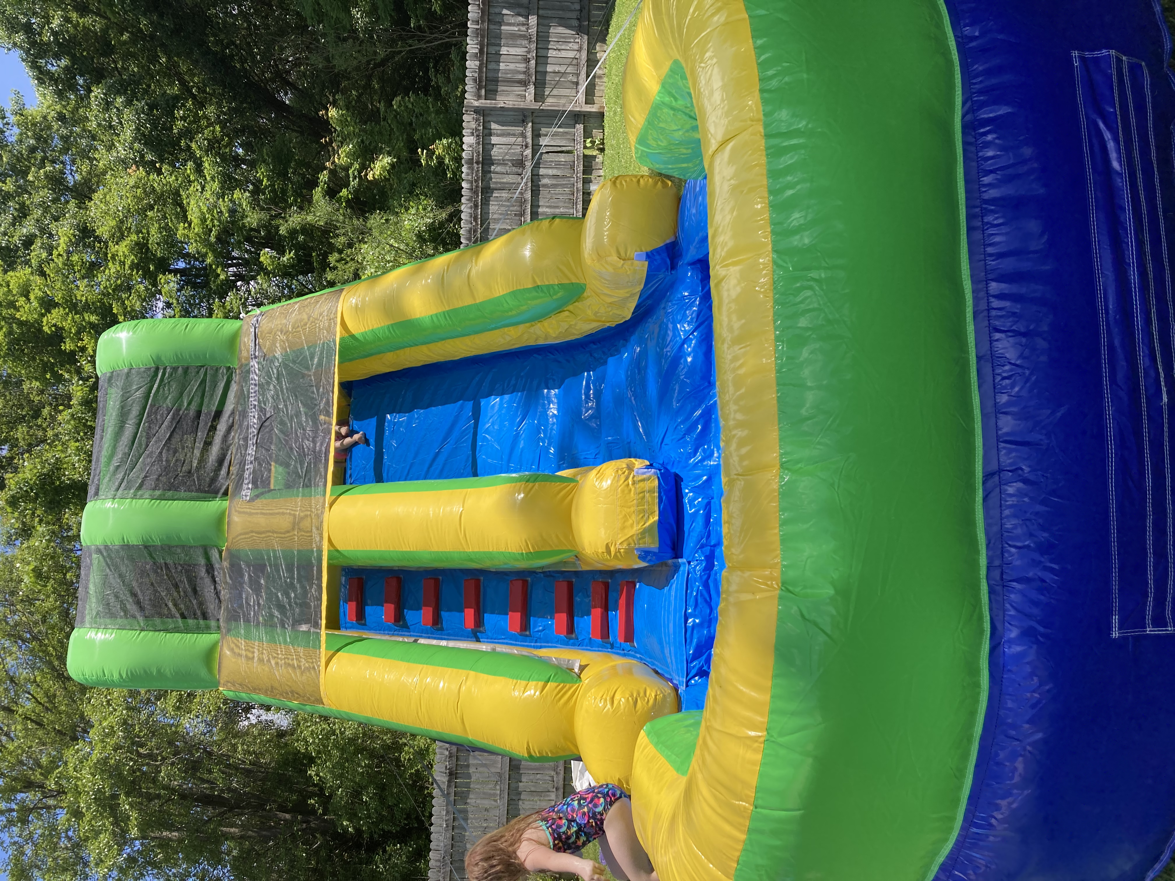 ADVENTURER GIANT INFLATABLE WATER SLIDE - Water Slides / Dunk Tank