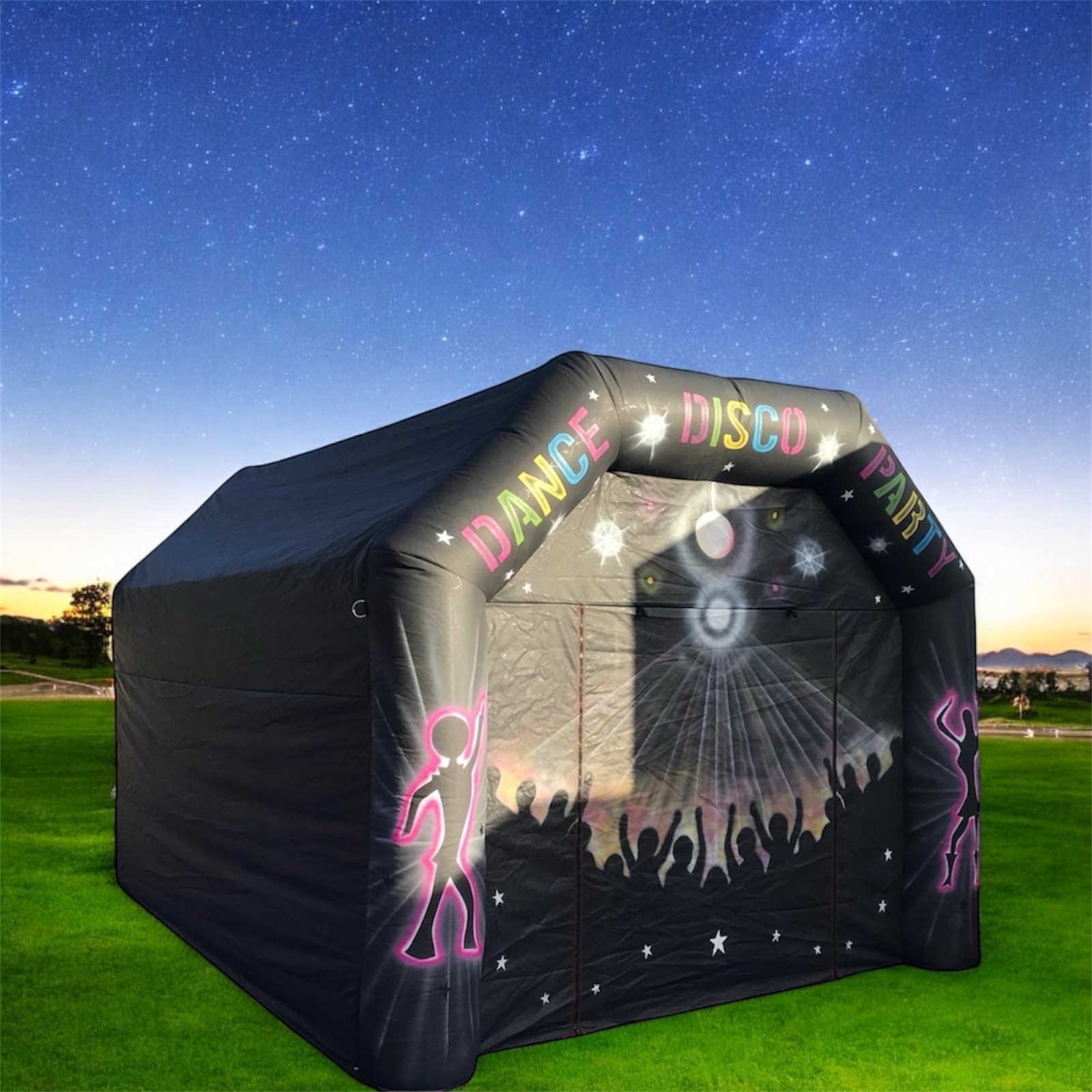 15ft x 12ft Inflatable Nightclub (Disco ready) - Bouncy Castle Hire in ...