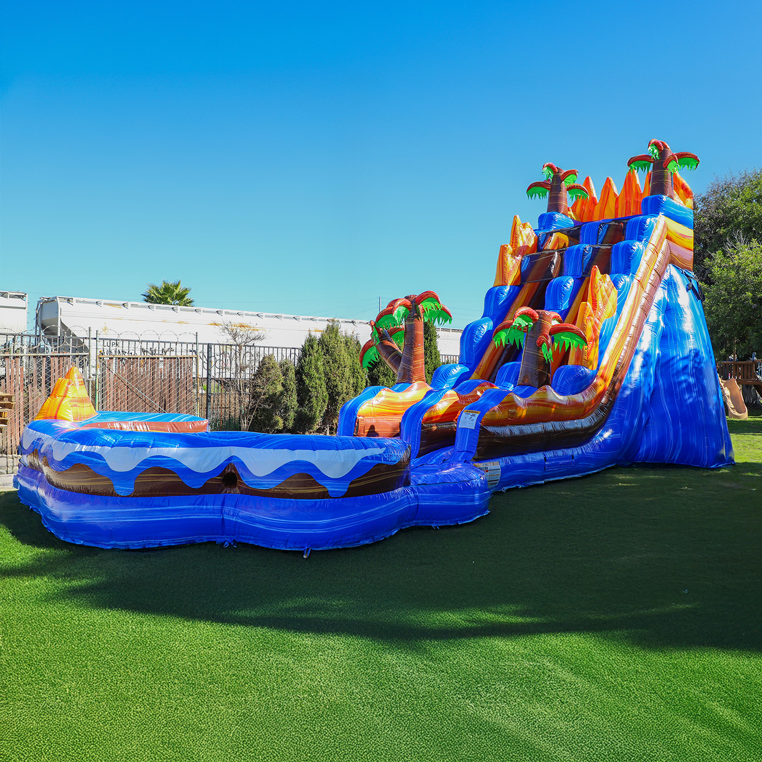 Sebastian Inflatable 21FT Tropical Blast - Inflatable rentals in FL | Sebastian Inflatables