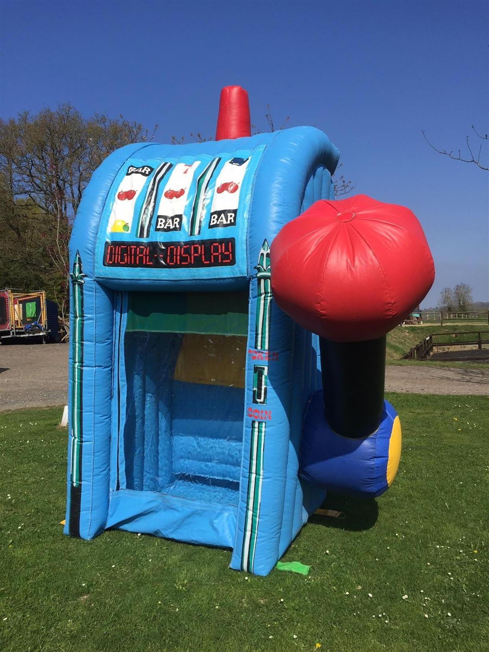 Cash Grabber Inflatable Game 8ft x 8ft Best Bouncy Castle Hire