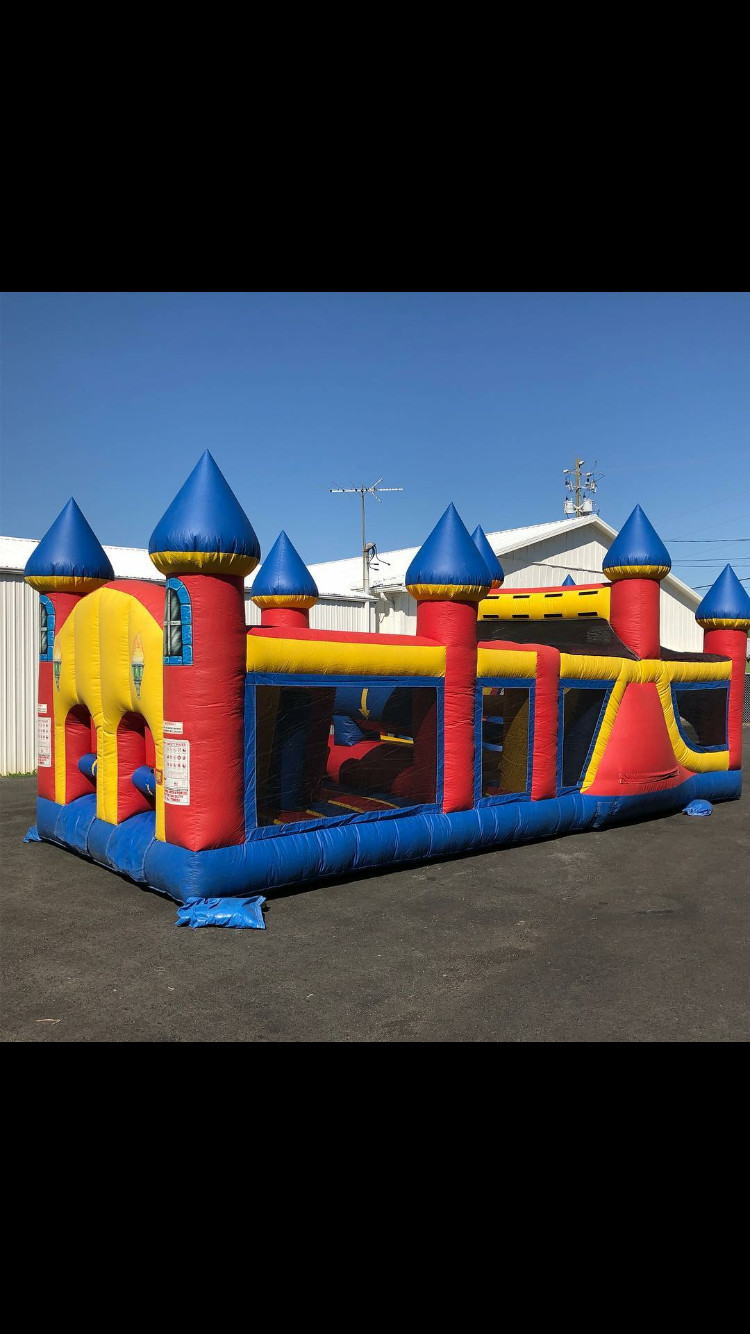 30 Ft. Obstacle Course Bounce House Rental in Atlanta