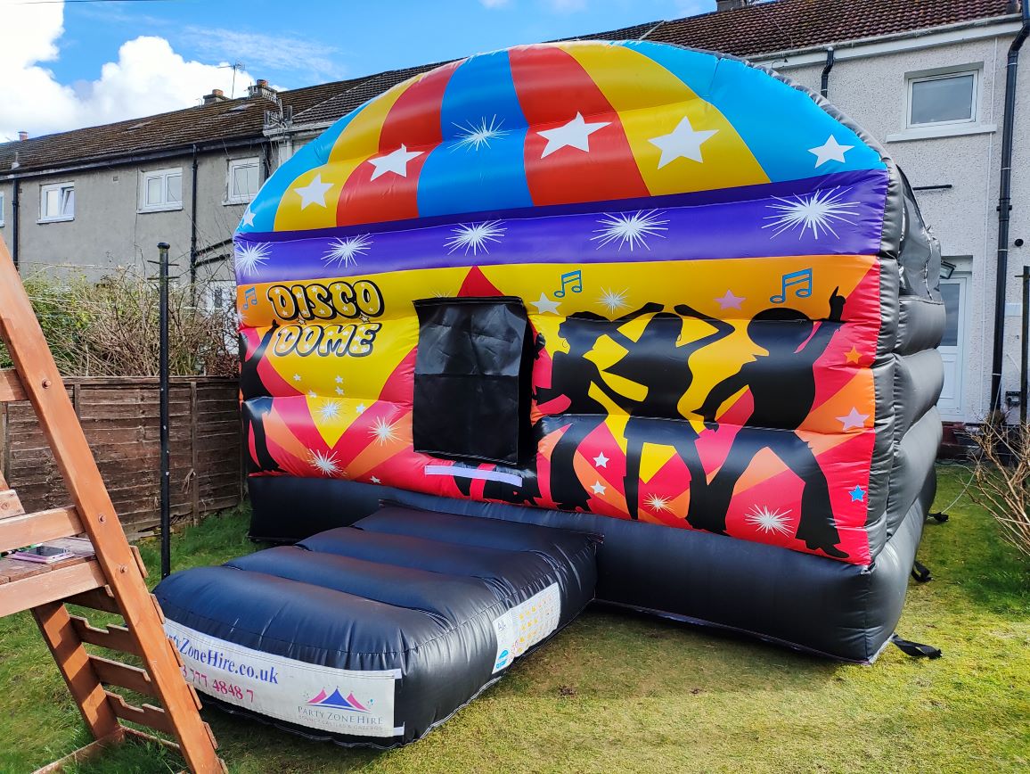 Disco Castles Bouncy Castle & Gazebo Hire in Glasgow, Paisley, Greenock