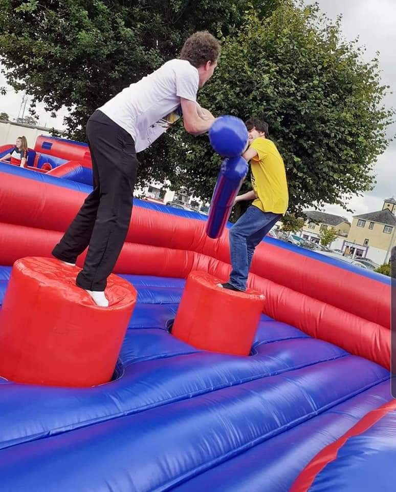 Lets Play Out Kids Inflatable Gladiators Baton Duel Game 
