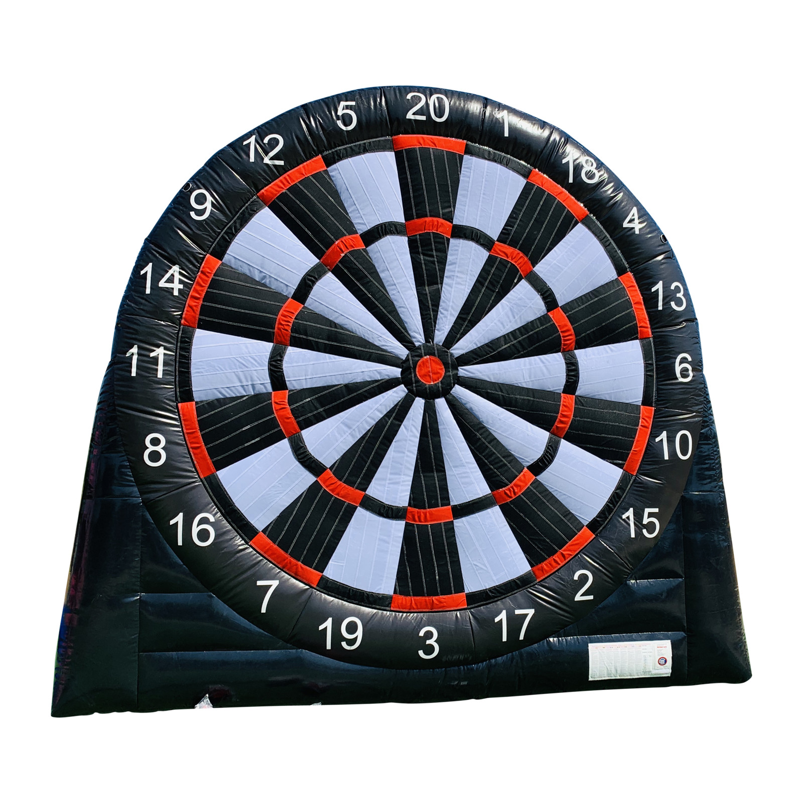 BBOL214 17x8x17ft Inflatable velcro dart board (16.5ft Darts