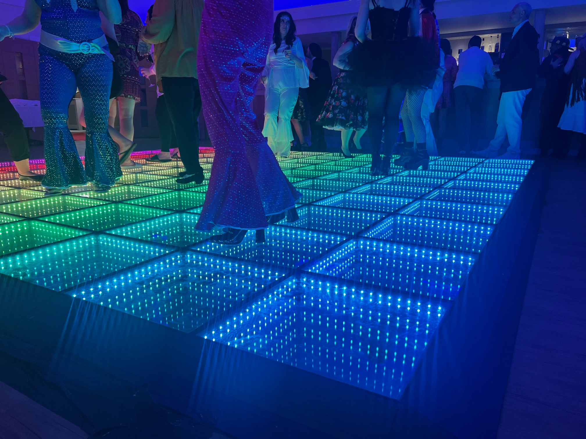 5m x 5m 3D Infinity LED Dance Floor - Event Entertainment in London ...