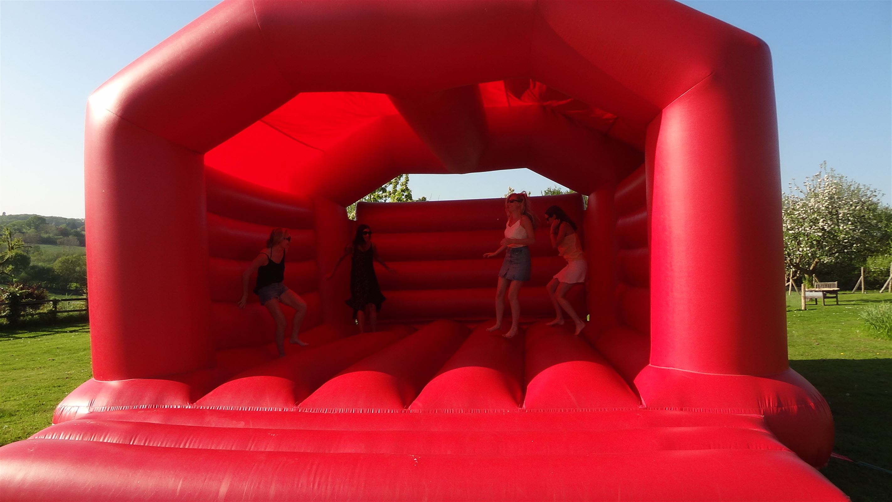 Big Red - Bouncy Castle Hire in Kent, Surrey, South London.