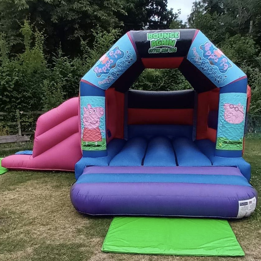 Peppa Pig Bounce and Slide - Best Bouncy Castle Hire service in Crawley ...